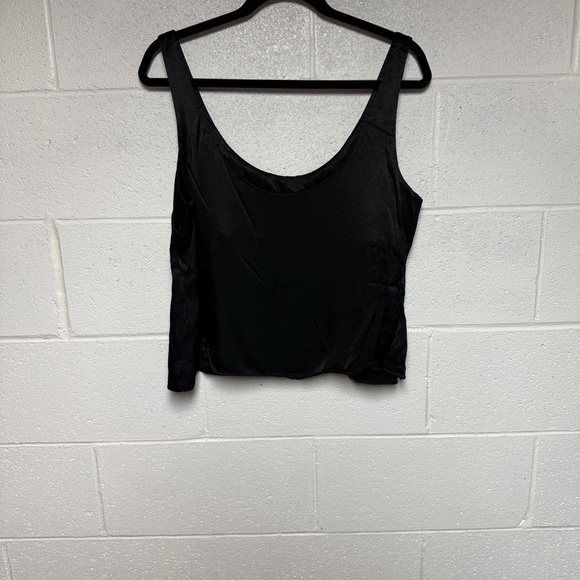 Topshop Black satin Tank - Picture 6 of 6